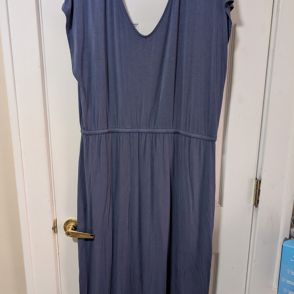 Torrid Slate Blue Midi Dress